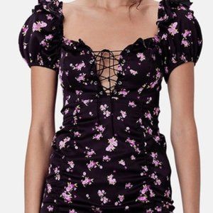For Love and Lemons Laramie Mini Dress